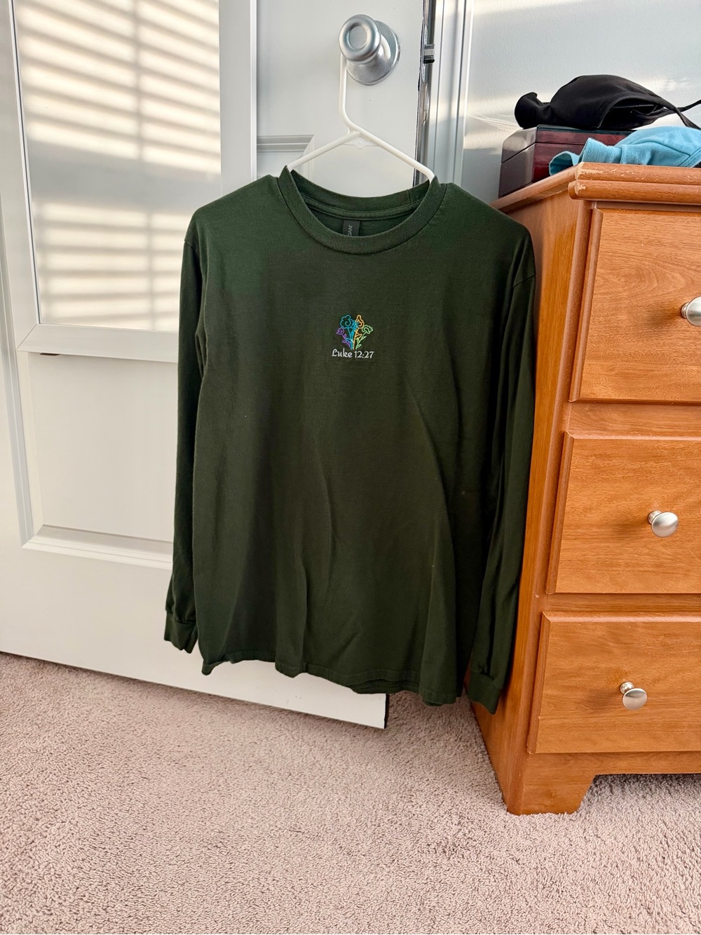 Medium Gildan biblical floral tee